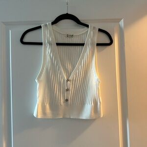 Free People Intimately White Tank, Size Medium, like new!